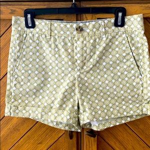 NWT Banana Republic Patterned Shorts